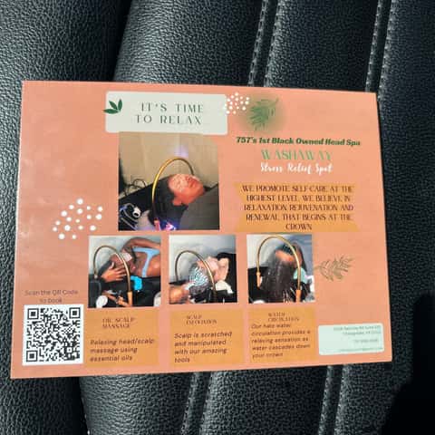 WashAway Stress Relief Head Spa – photo 5