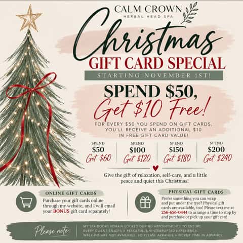 Calm Crown Herbal Head Spa – photo 5