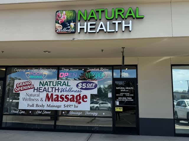 Natural wellness Massage Renton, head spa in Renton, WA