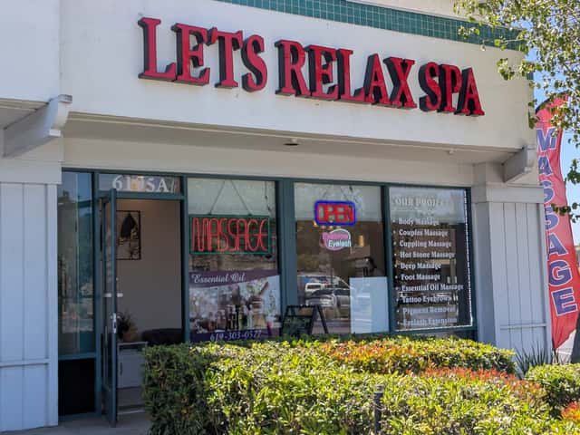 Lets Relax Spa, head spa in La Mesa, CA